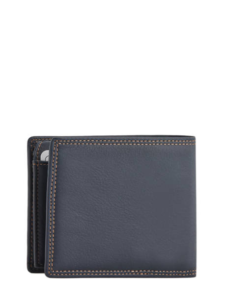 Portefeuille Soft Vintage Leder Lancaster Blauw soft vintage homme 120-11 ander zicht 2